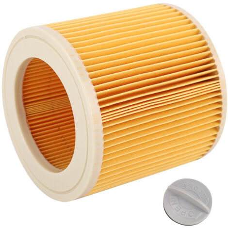 Filtre Cartouche pour Aspirateur Karcher A2004 A2054 A2204 A2656 WD2.250 WD3.200 WD3.30 – ABS 120x120x112 mm (1/5)