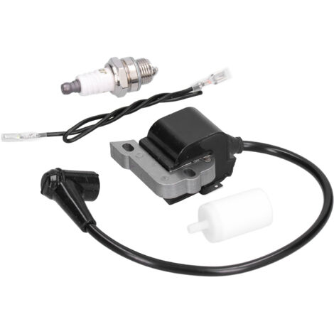Kit Allumage Complet pour Tondeuse Husqvarna 240R 245R 245RX 250R – Bobine + Filtre + Bougie (1/5)