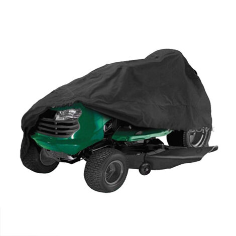 Housse de Tondeuse 55" en Oxford 210D Noir avec Sangle et Sac de Rangement (1/5)