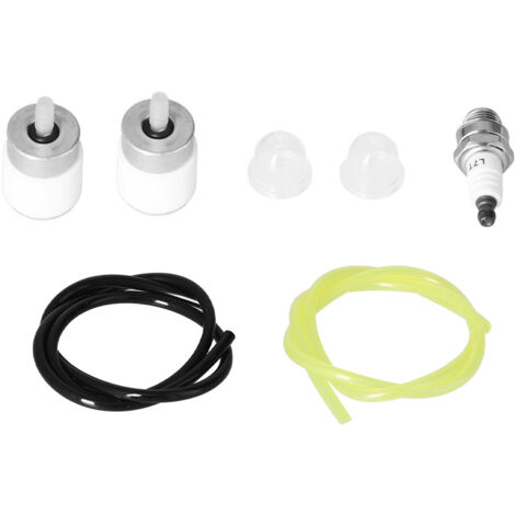 Kit durites carburant 791-182353 pour Troy Bilt TB144/TB26CO/TB26TB – plastique + métal, 2 durites + filtres + amorçage (1/5)