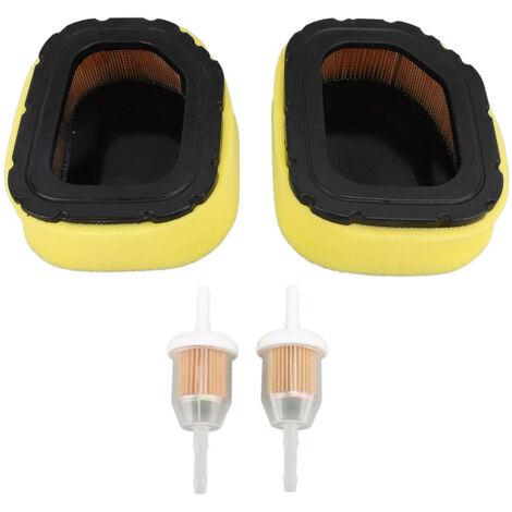 Filtre à air et à carburant pour tondeuse compatible SV710 SV730 32 083 03 – 2 pièces en caoutchouc, mousse, ABS et papier (1/5)