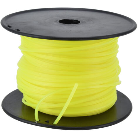 Fil de débroussailleuse 3 mm en nylon jaune, carré, 70 m (1/5)