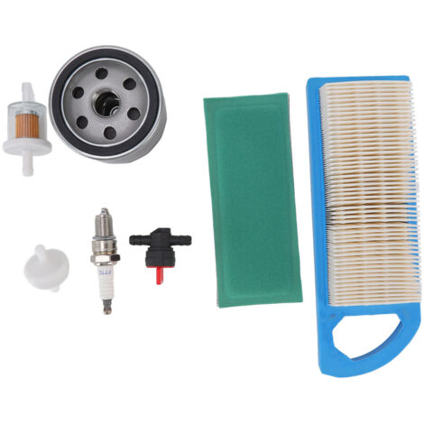 Kit de Révision Moteur Tondeuse – Filtre à Huile et à Air 697014 – Aluminium, Plastique – 7 Pièces (1/5)