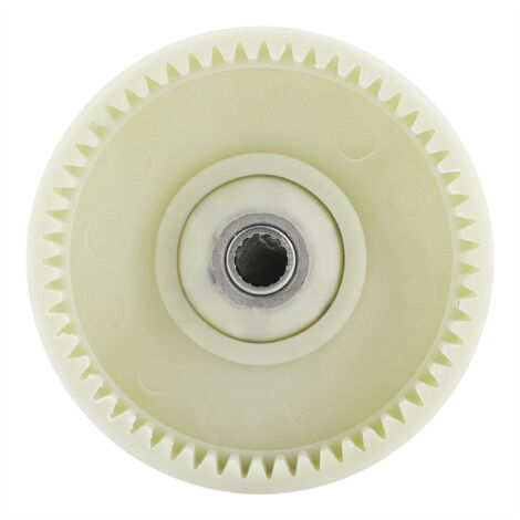 Pignon d'entraînement pour tronçonneuse électrique – ABS blanc, 8,9 x 3,5 cm, 6 dents, compatible 107713-01 / 717-04749