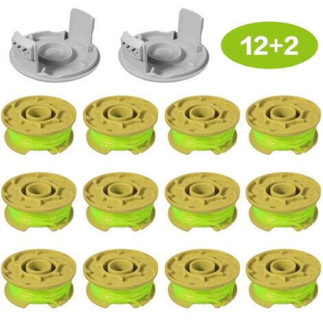 Fil de débroussailleuse 3,5 m Nylon+Fibre 14 pièces avec cache pour Ryobi AC80RL3 (1/5)