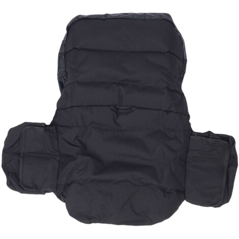 Housse de Siège pour Tondeuse – 600D Oxford – Imperméable, Réglable – Noir – 48x40x35 cm (1/5)