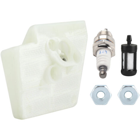 Kit Filtre à Air et à Carburant + Bougie pour Tronçonneuse STIHL 026 MS260 – Neuf, Métal, 127 g (1/5)