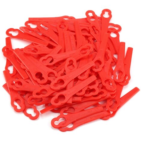 Lames de Découpe Machine 100 pcs ABS Rouge 8,5x2 cm pour FRT18A FRT18A1 Art 46155 FRT20A1 (1/5)