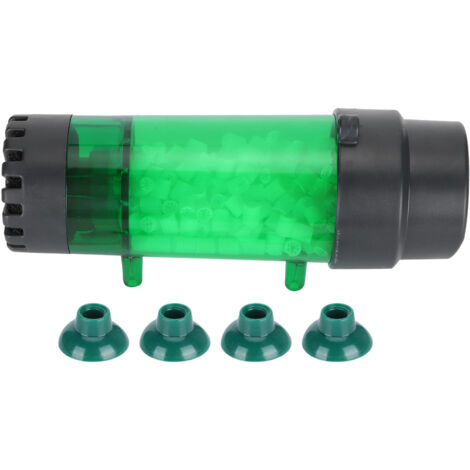 Filtre à Lit Flottant pour Aquarium LH300 en Plastique avec Ventouses et Média Biologique V-1 (1/5)