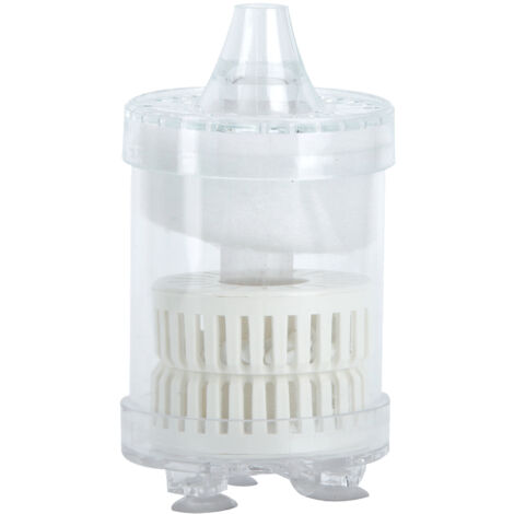 Filtre anti-remontée pneumatique Mini pour aquarium – Plastique – Taille L (75x128 mm) – Oxygénation & filtration triple (1/5)