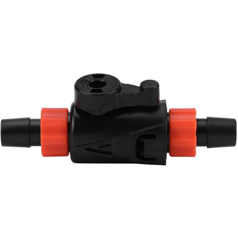 Robinet de réglage débit eau pour aquarium 12/16 mm en plastique avec poignée rapide – S (1/5)
