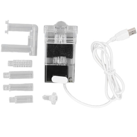 Filtre Aquatique Externe Silencieux à Débit Réglable – Plastique – 250 L/h – Pour Aquariums ≤35 cm (1/5)