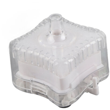 Filtre à aquarium mini pneumatique avec charbon actif – 8x8x8 cm – pour petit bac ou en complément (1/5)