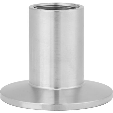 Raccord Sanitaire Inox 304 Femelle Filetée DN15 à Bride Rapide pour Alimentaire et Pharmaceutique (1/5)