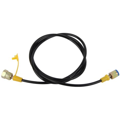 Tuyau d'essai hydraulique M16x2-1/4" BSP 1,5 m DN3 630 bar nylon/aramide/PU (1/5)