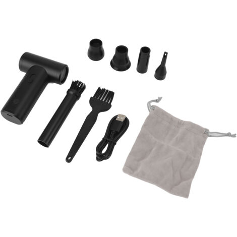 Souffleuse Sèche Jet 110000rpm, Aluminium Alliage, Multifonction Portable Compacte pour Voiture et Electronique (1/5)