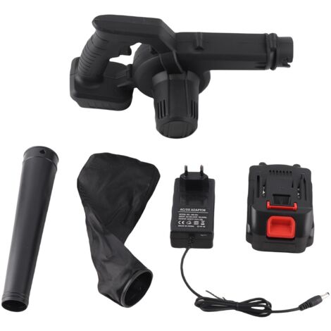 Souffleur et Aspirateur Léger Rechargeable 1500mAh 100‑240V - Petit Souffleur Puissant pour Jardin et Maison avec Batterie Li et Sac Inclus (1/5)
