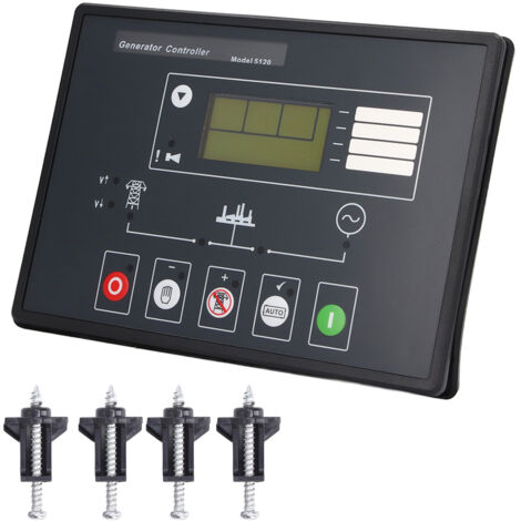 Contrôleur Automatique 5120 pour Groupe Électrogène Diesel - Panneau de Commande Auto-Démarrage ABS - 100-700V avec Protection Multifonction (1/5)