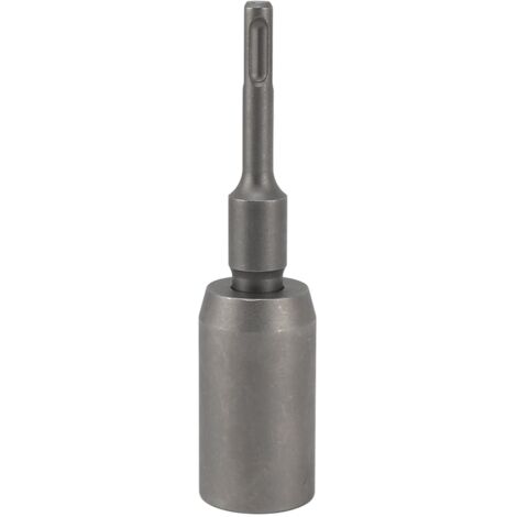 Forgeur de Piquets de Terre Lourd en Acier Forgé, Driver pour Perforateur SDS PLUS, pour T-Poteaux et Barres de Terre 30mm, Matériau Résistant aux Chocs (1/5)