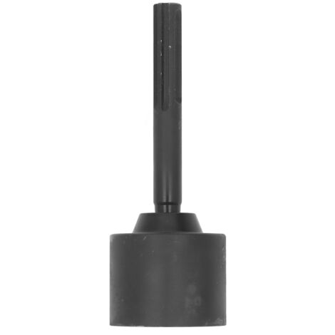 Pilote pour Poteaux T en Acier Forgé Noir 65mm / 2.6in, pour Clôtures, Tiges de Terre et Barres d'Armature, Outil de Piquetage Lourd et Ergonomique 20cm (1/5)