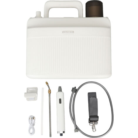 Pulvérisateur à Dos Électrique Rechargeable avec Batterie 2200mAh pour Jardin et Pelouse - Livré avec Tuyau et Tige Télescopique (1/5)