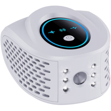 Électrique Répulsif Ultrason 4-en-1 3W Souris Rats Cafards Contrôle Électronique Plaque Abordable Maison Garage ABS Blanc Noir Compact Sans Produit Chimique Multifonctionnel (1/5)