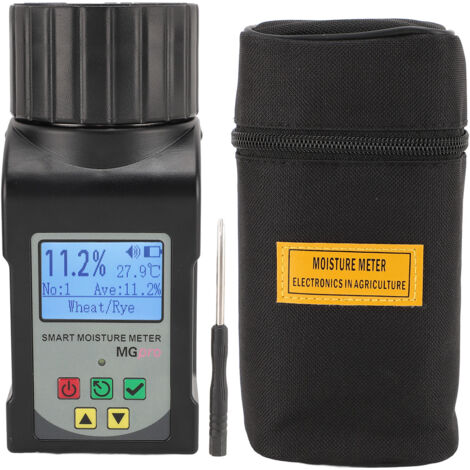 Appareil de mesure d'humidité pour céréales et grains - Testeur Humidité Portable 25 Types de Café Cacao Riz - Tasse Mini (1/5)