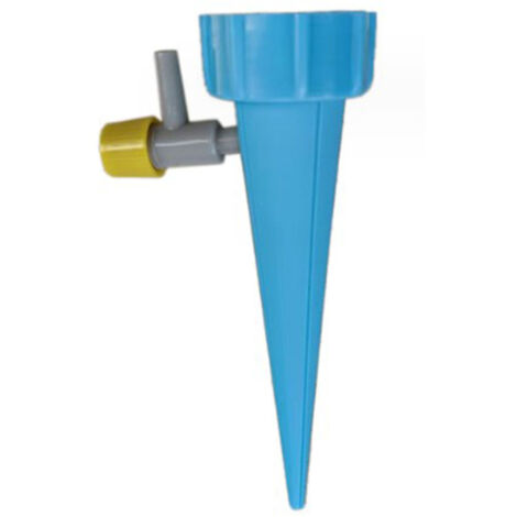 Pointe d’arrosage automatique pour plantes en plastique durable - Système d’arrosage automatique avec valve réglable pour intérieur et extérieur - Lot de 10 (1/5)