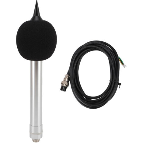 Capteur de Bruit Professionnel, Capteur de Niveau Sonore, Transducteur de Décibels, Mesure 30-130dB, Sortie RS232, Alimentation DC5V, Microphone Électret Omnidirectionnel, Boîtier Aluminium IP55 (1/5)