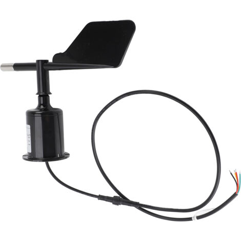 Capteur de Direction du Vent 360° Haute Précision Rotation Type Anémomètre Instrument de Jardin DC9‑30V