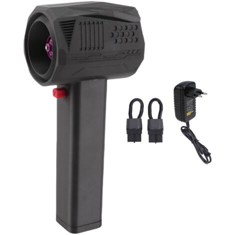 Souffleur électrique 140000RPM avec moteur brushless 64mm, poussée 1600g, batterie 32000mAh, contrôle de vitesse continu, séchage voiture et nettoyage, design compact léger. (1/5)