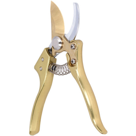 Sécateur de Jardin Haute Performance en Carbone et Alliage d'Aluminium, Pour Taille Arbres, Fleurs et Bonsaï, Coupe jusqu'à 23mm, Manche Ergonomique Anti-Dérapant avec Ressort Élastique, 277g (1/5)