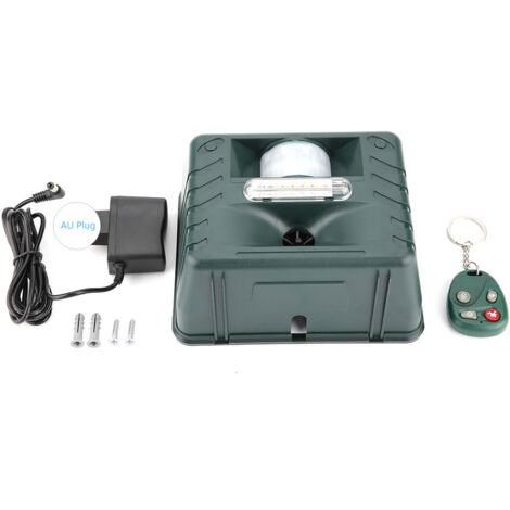 Répulsif Ultrasonique Anti-Nuisibles avec Télécommande LED 4 Sons Alarme Etendu 5000 pi² (1/5)
