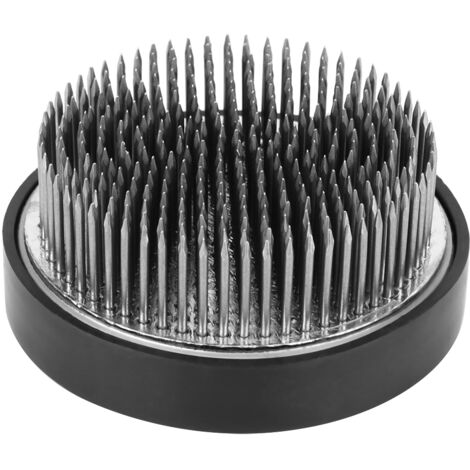 Pique-fleurs Ikebana Kenzan en Acier Inoxydable de 60 mm, avec Base Antidérapante pour Vase - Équipement de Décoration Florale Professionnel (1/5)