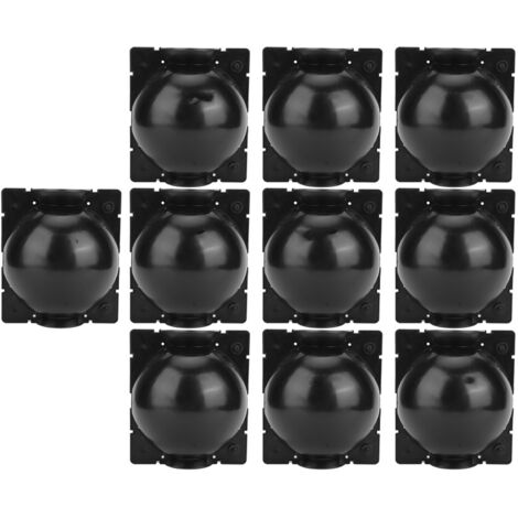 Kit de 5 Boîtiers de Multiplication Haute Pression pour Bouturage de Plantes, Réutilisables, ABS Noir/Blanc, 12cm (1/5)