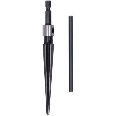 Alésoir Conique Manuel Poignée en T Acier Rapide Haute Dureté Finition Précise 3‑13mm pour Métal Bois et Plastique (1/5)