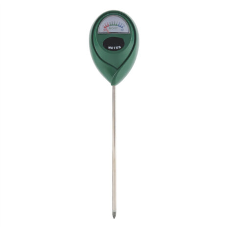 Testeur de Sol Professionnel avec Sonde Hydromètre de Jardin Capteur d'Humidité pour Plantes Acier Inoxydable, 17cm de Sonde, Compact 26.2cm (1/5)