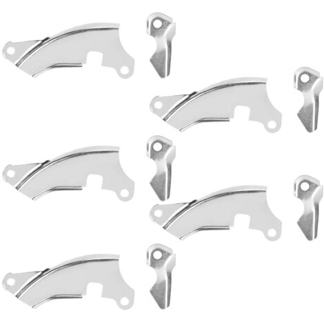 Jeu de 5 Plaques Latérales de Démarreur en Fer pour Moteur à Essence 168F/GX160/170F/GX200 2‑3KW – Pièce de Rechange pour Générateur (105x48mm) (1/5)