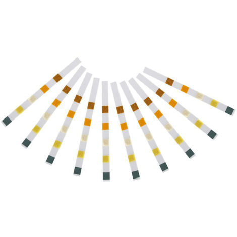 Testeurs de Qualité d'Eau Piscine 6-en-1 Strips Professionnels - 50 Pièces pour Chlorine, pH, Alcalinité, Cyanurique, Dureté - Précision et Résultats Immédiats (1/5)