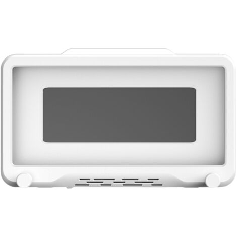 Porte-téléphone de douche étanche pivotant à 360° avec support mural sans perçage en ABS blanc (1/5)