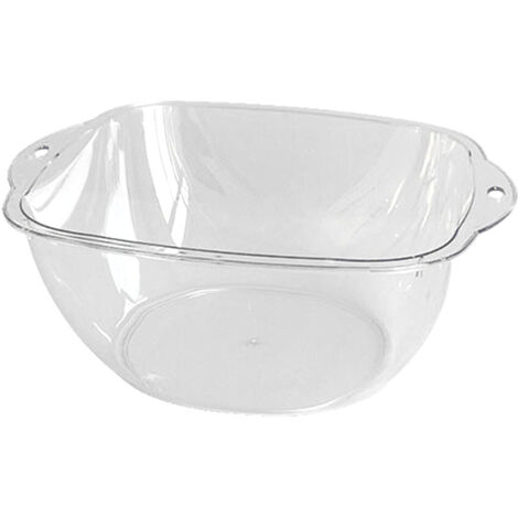Lavabo Visage Transparent PET – Élégant, Polyvalent, Lavable Facilement – 3 Tailles (S, M, L) – Maison, Salle de Bain – Lot 1 Pièce (1/5)