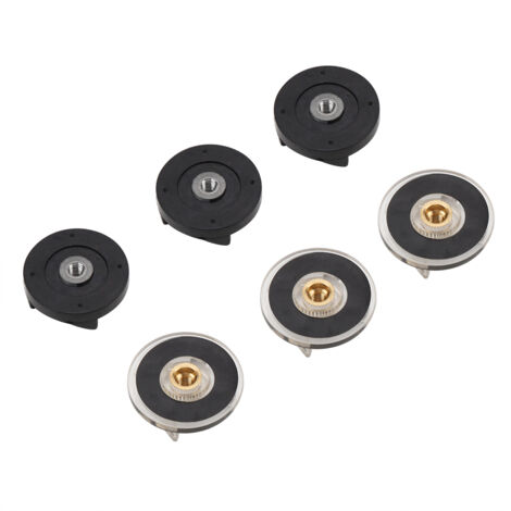 Kit de pièces pour blender - 3× Couronnes caoutchouc + 3× Pignons moteur - Diam. 3.4cm/3cm - Prémontage facile