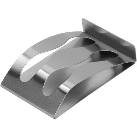 Porte-Savons Adhésif Double en Acier Inoxydable - Support de Salle de Bain Anti-Rouille sans Perçage (2 Trou) (1/5)