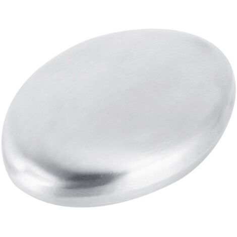 Savonnette Acier Inoxydable Anti-Odeurs – Outil de Cuisine Magic Kitchen (6.3 x 4.5 x 2 cm) – Pour Mains après Ail, Oignon, Poisson (1/5)