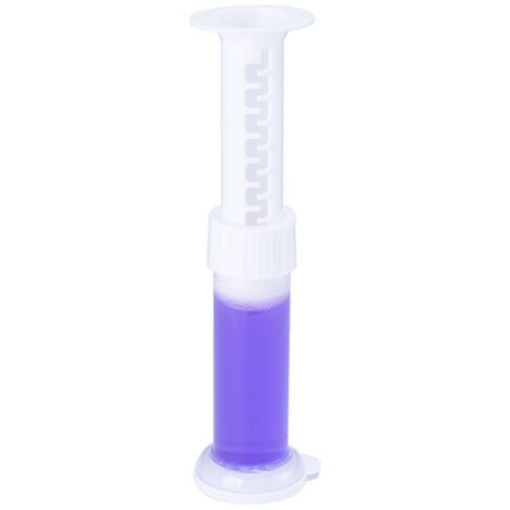 Gel Toilette Parfumé Maison Parfum Longue Durée Élégant Accessoire Salle de Bain - 60g, Violet Lavande, Nettoie Automatiquement (1/5)