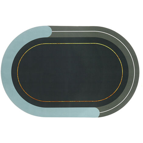 Tapis de Sol pour Salle de Bain - [Insert Brand Name Here] - Modèle Standard - Absorbant Rapide et Anti-Dérapant en Diatomite Naturelle, 57.5x38cm, Gris (1/5)