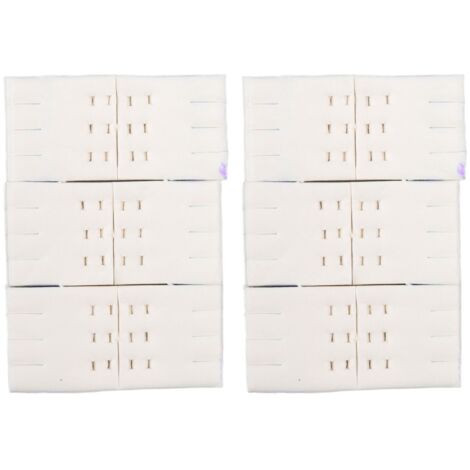 Recharge de Brosse de Toilette Jetable - Pour Modèle 3061 - Lot de 12 Pads Nettoyants Lavande à Action Immédiate, Matière Soluble et Sans Danger pour les Fosses Septiques (1/5)