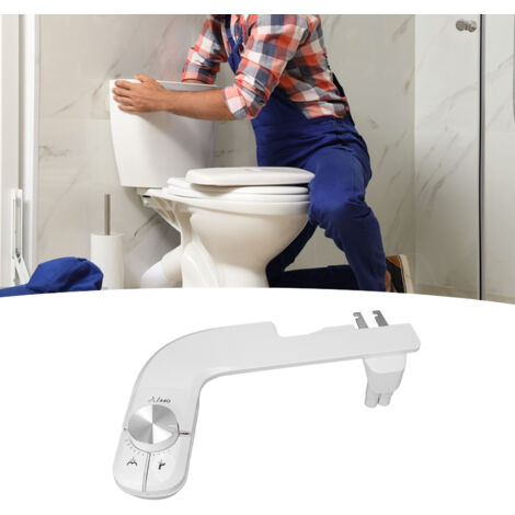 [Accessoire pour Bidets] [Abs Water Sprayer] [Ultra Slim] Système de lavage hygiénique ABS sans électricité pour siège de toilette