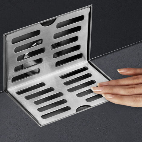 [Évacuation latérale] + Drainage L-Design + 304 Inox + Évacuation Rapide (1/5)