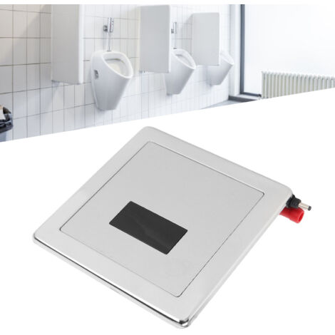 Détecteur de Chasse d'Urinoir Automatique Type4-Elite SensFit - Détecteur de Chasse Automatique à Montage Murale en Acier Inoxydable pour Urinoir Sans Contact et Hygiénique - Housse de Corps en Acier (1/5)